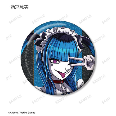 『HUNDRED LINE -最終防衛学園-』描き下ろし メイド&執事ver. トレーディンググリッター缶バッジ(単位/BOX)